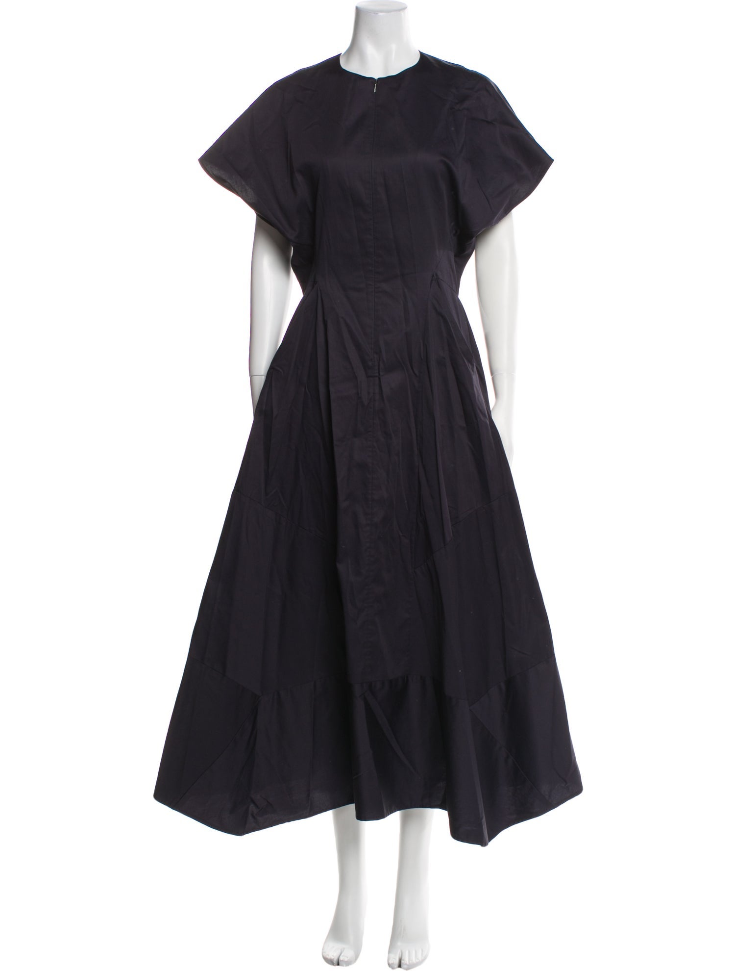 Zero + Maria Cornejo Crew Neck Long Dress