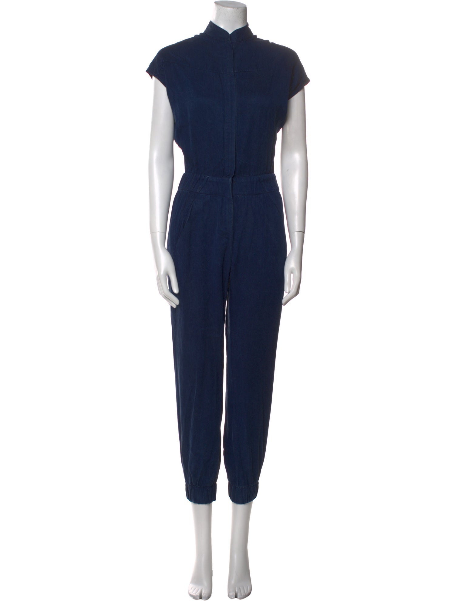 Zero + Maria Cornejo Mock Neck Jumpsuit