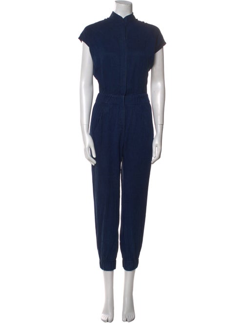 Zero + Maria Cornejo Mock Neck Jumpsuit