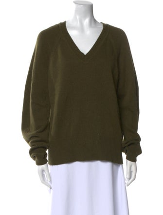Zero + Maria Cornejo Wool V-Neck Sweater
