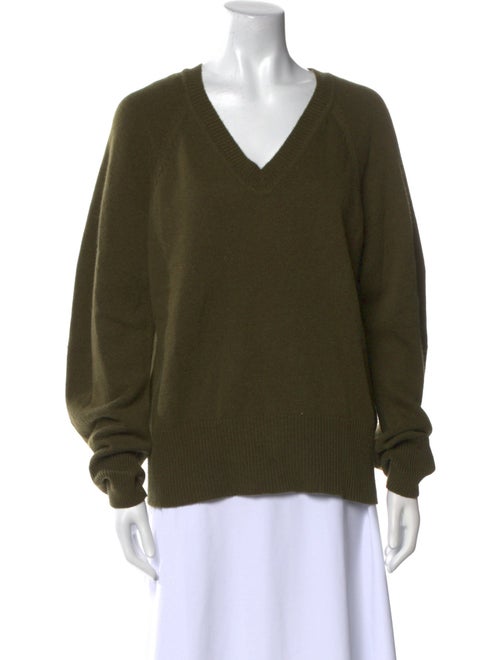 Zero + Maria Cornejo Wool V-Neck Sweater
