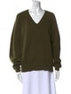Zero + Maria Cornejo Wool V-Neck Sweater