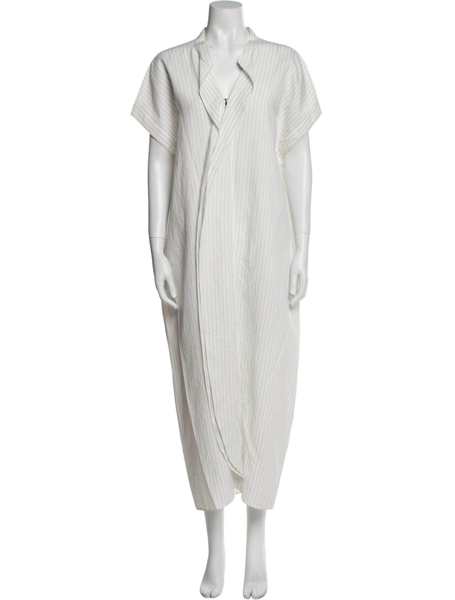 Zero + Maria Cornejo V-Neck Long Dress