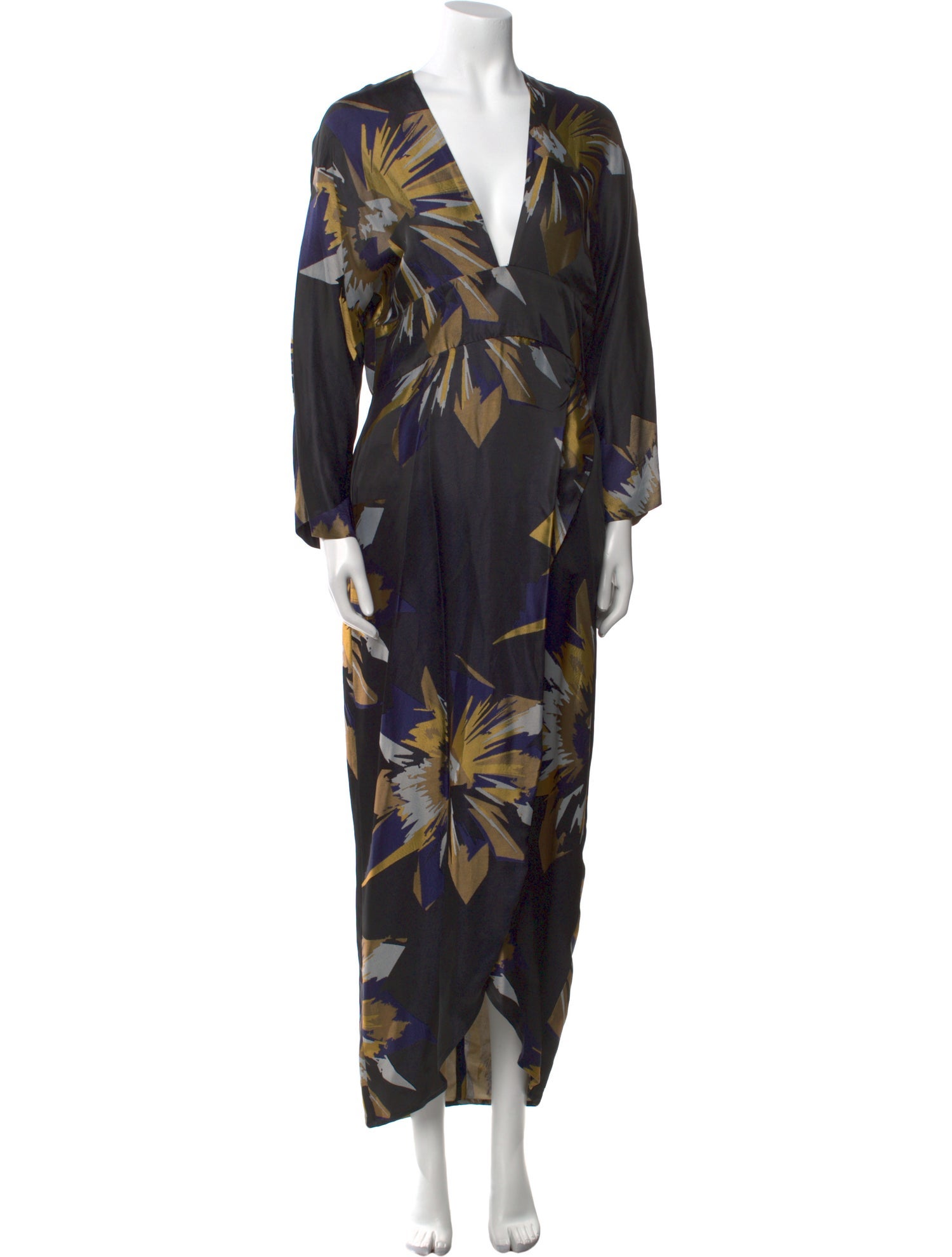 Zero + Maria Cornejo Floral Print Long Dress w/ Tags
