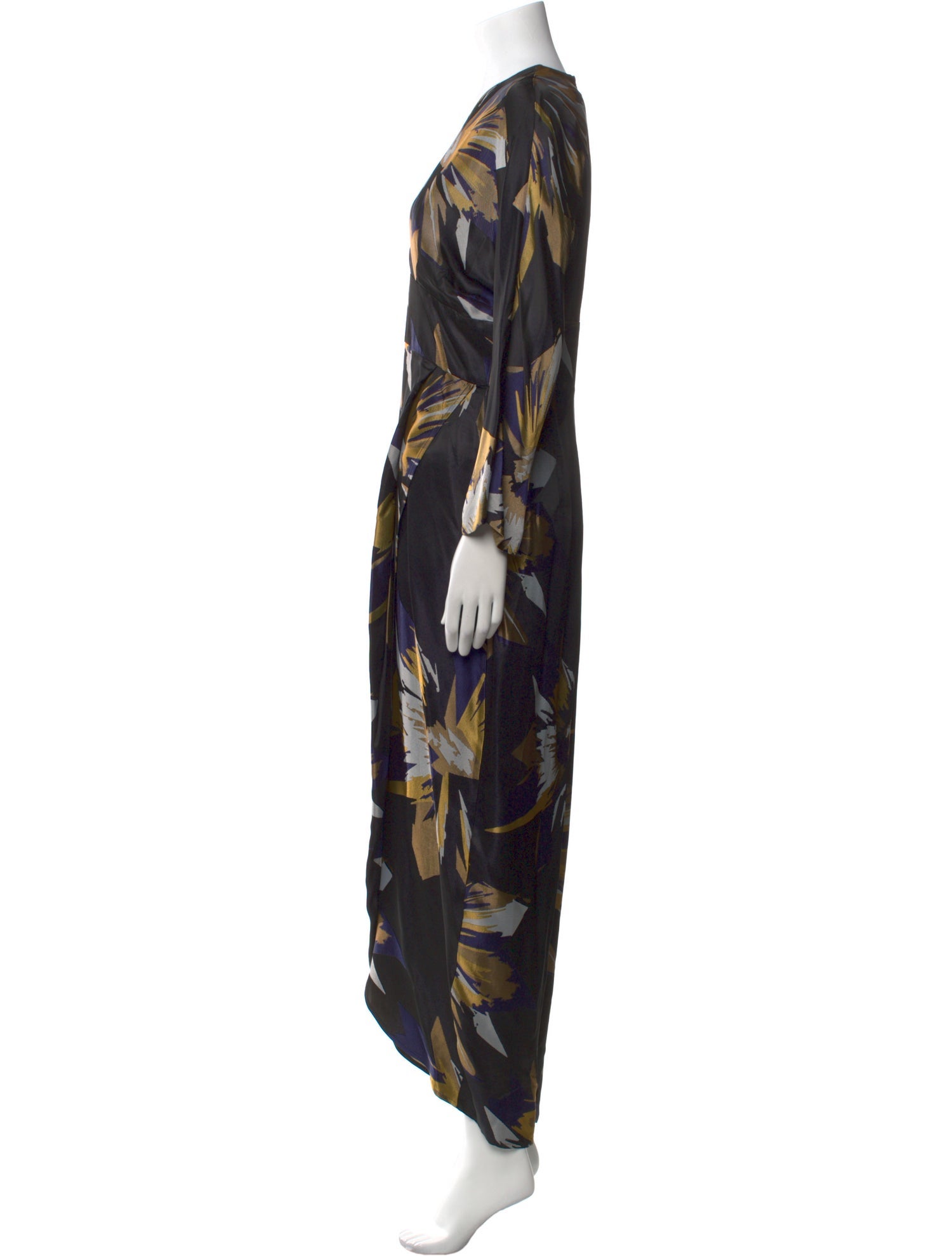 Zero + Maria Cornejo Floral Print Long Dress w/ Tags