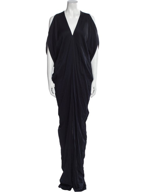 Zero + Maria Cornejo V-Neck Long Dress