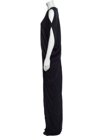 Zero + Maria Cornejo V-Neck Long Dress