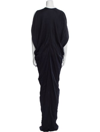 Zero + Maria Cornejo V-Neck Long Dress