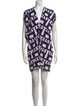 Zero + Maria Cornejo Printed Mini Dress