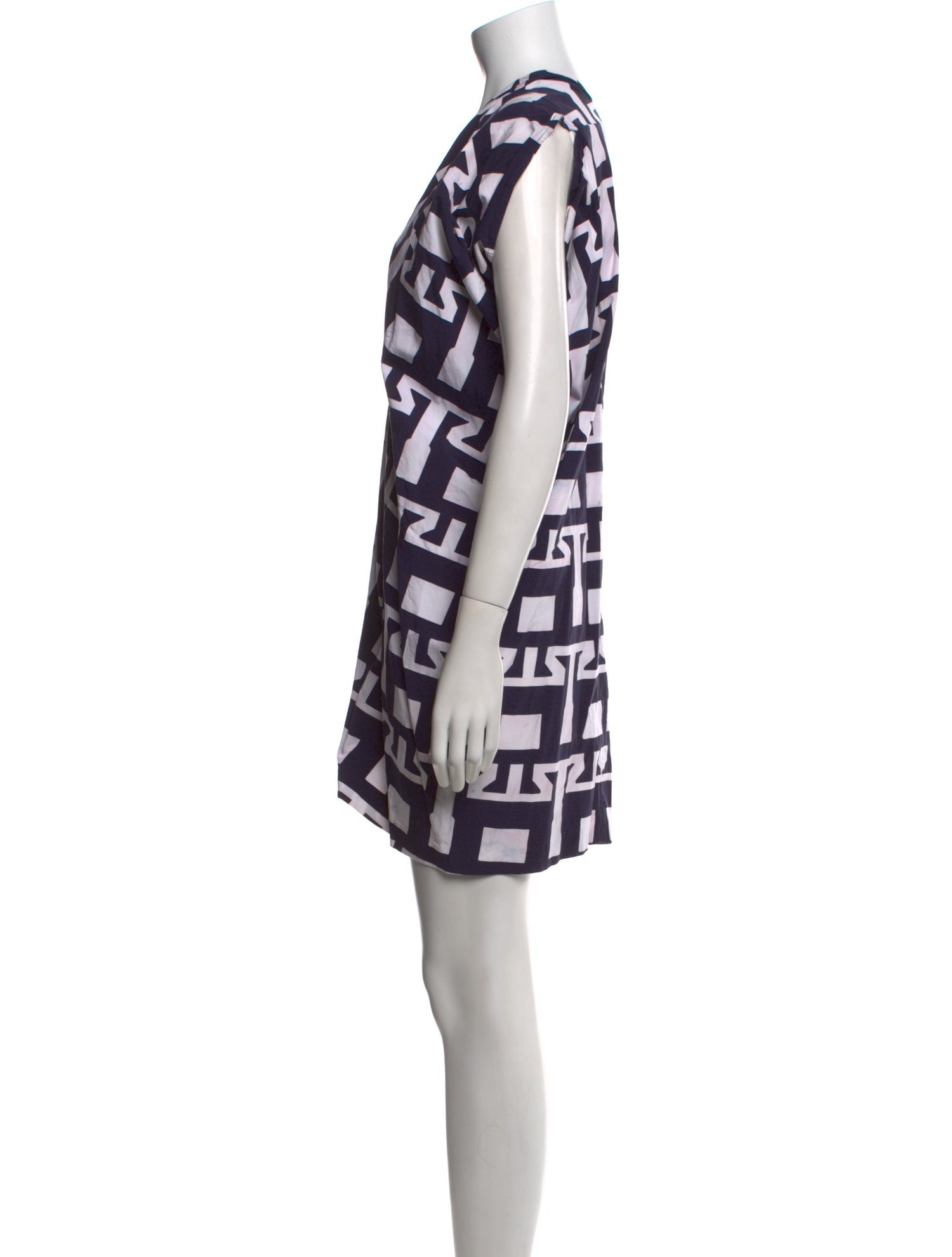 Zero + Maria Cornejo Printed Mini Dress