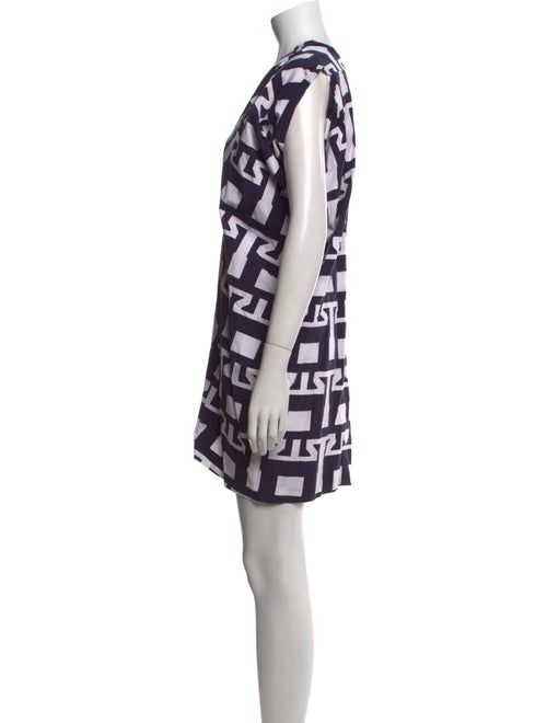 Zero + Maria Cornejo Printed Mini Dress