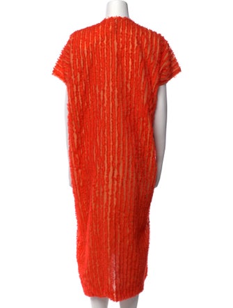 Zero + Maria Cornejo Silk Midi Length Dress