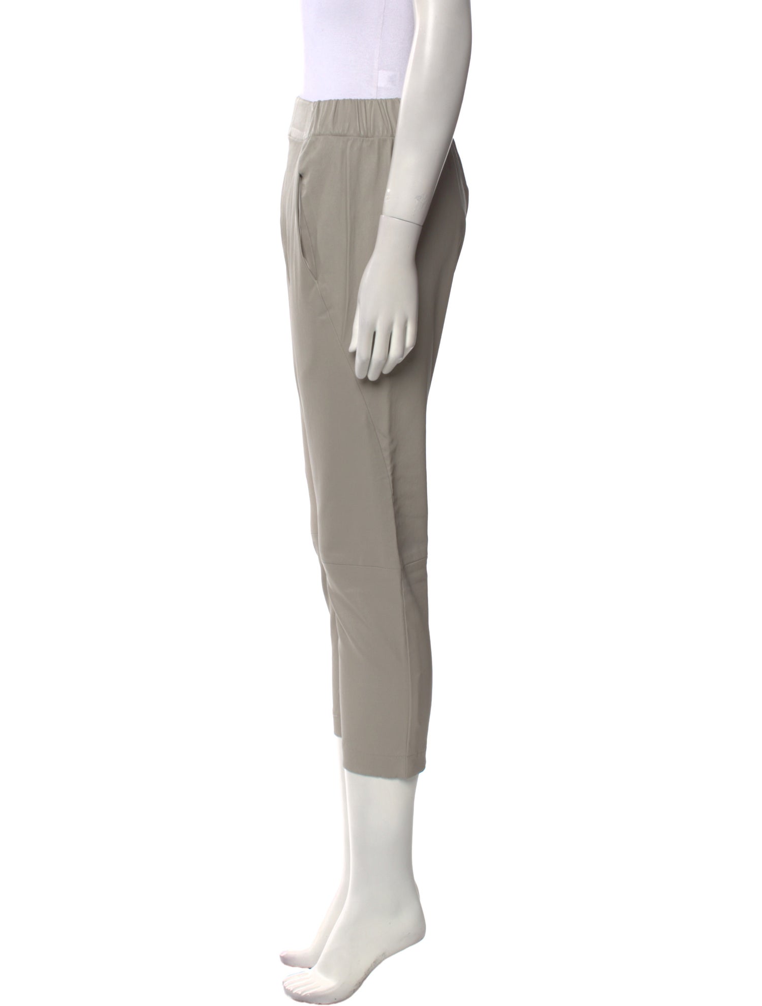 Zero + Maria Cornejo Lamb Leather Straight Leg Pants