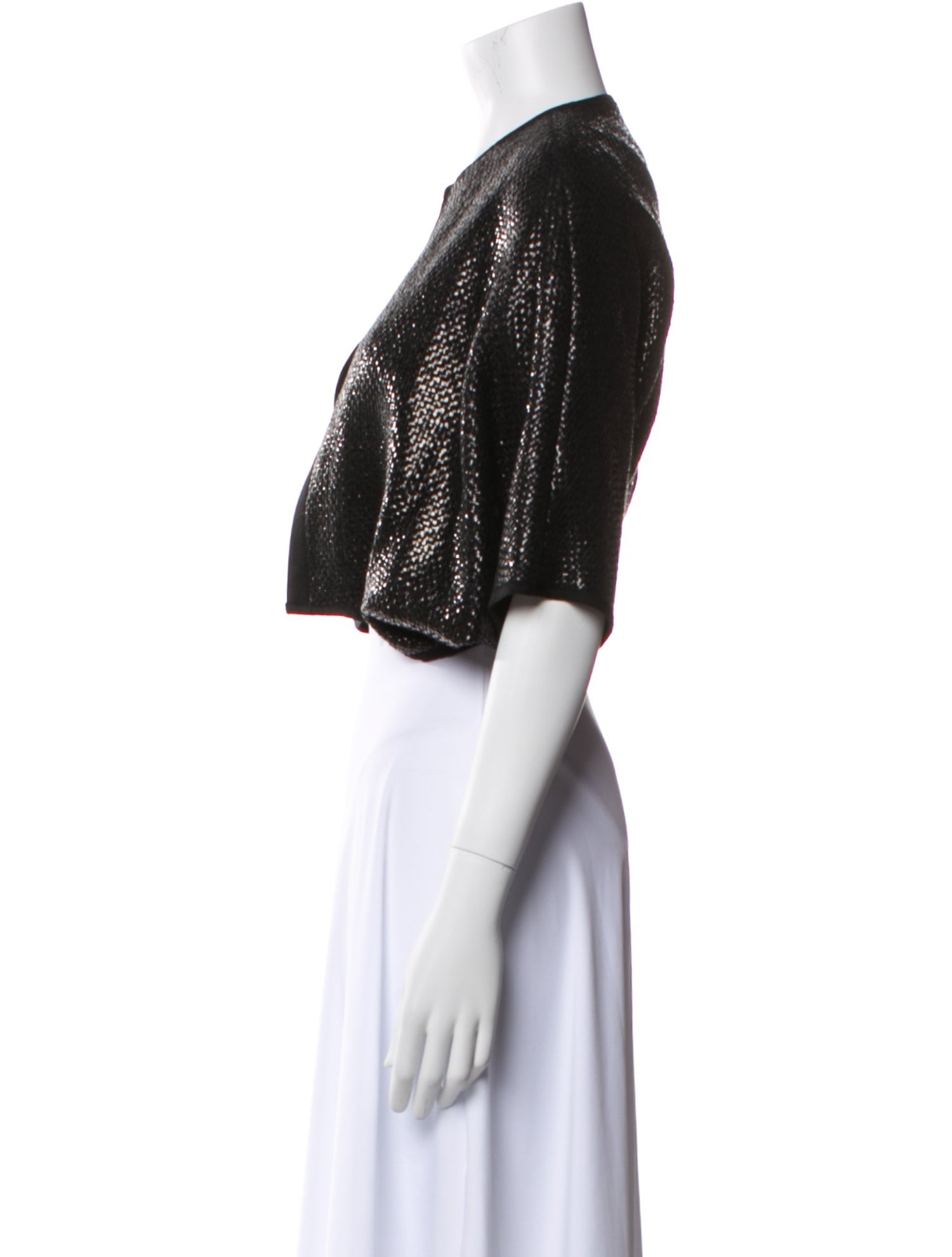 Zero + Maria Cornejo Leather Bolero