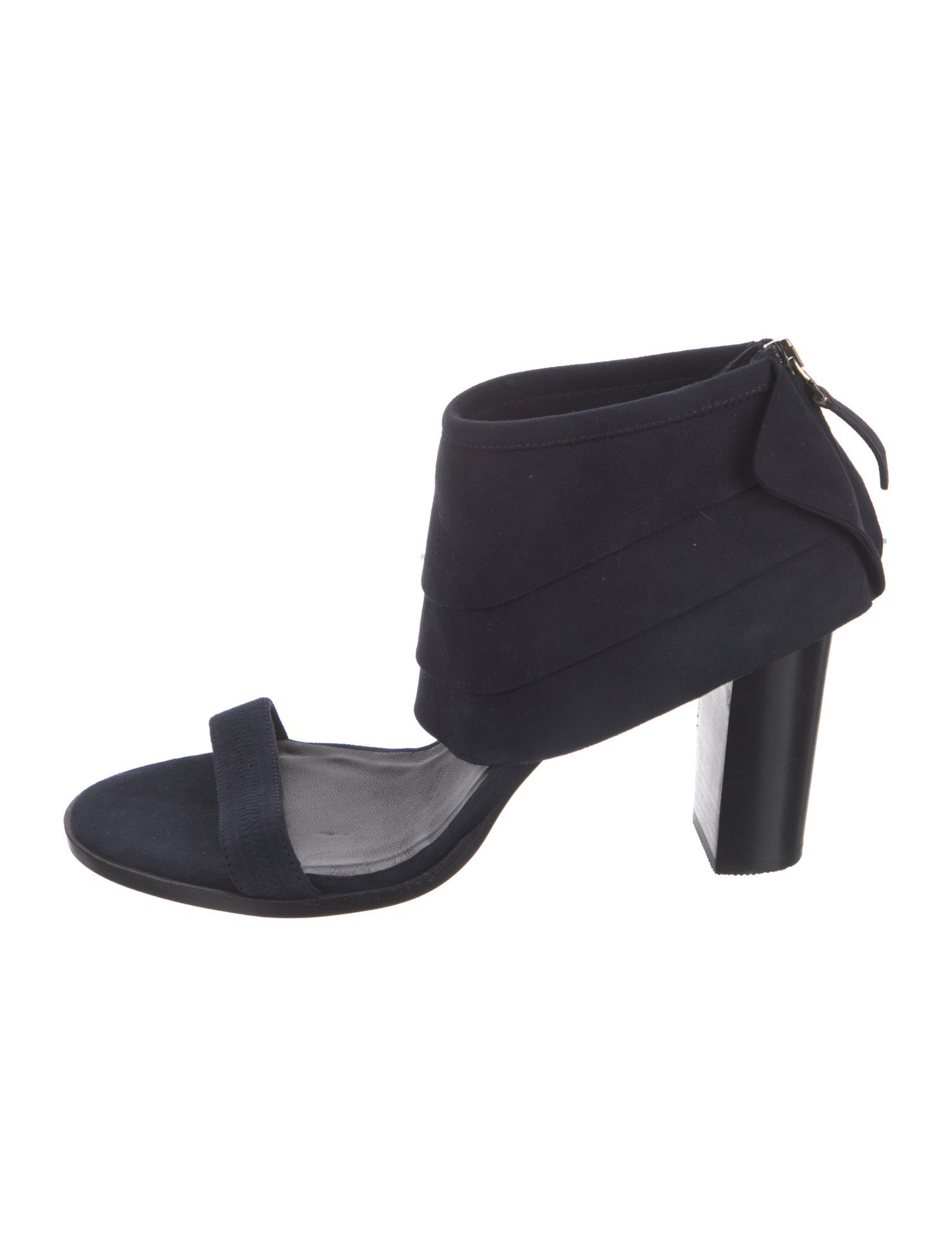 Zero + Maria Cornejo Suede Slingback Sandals