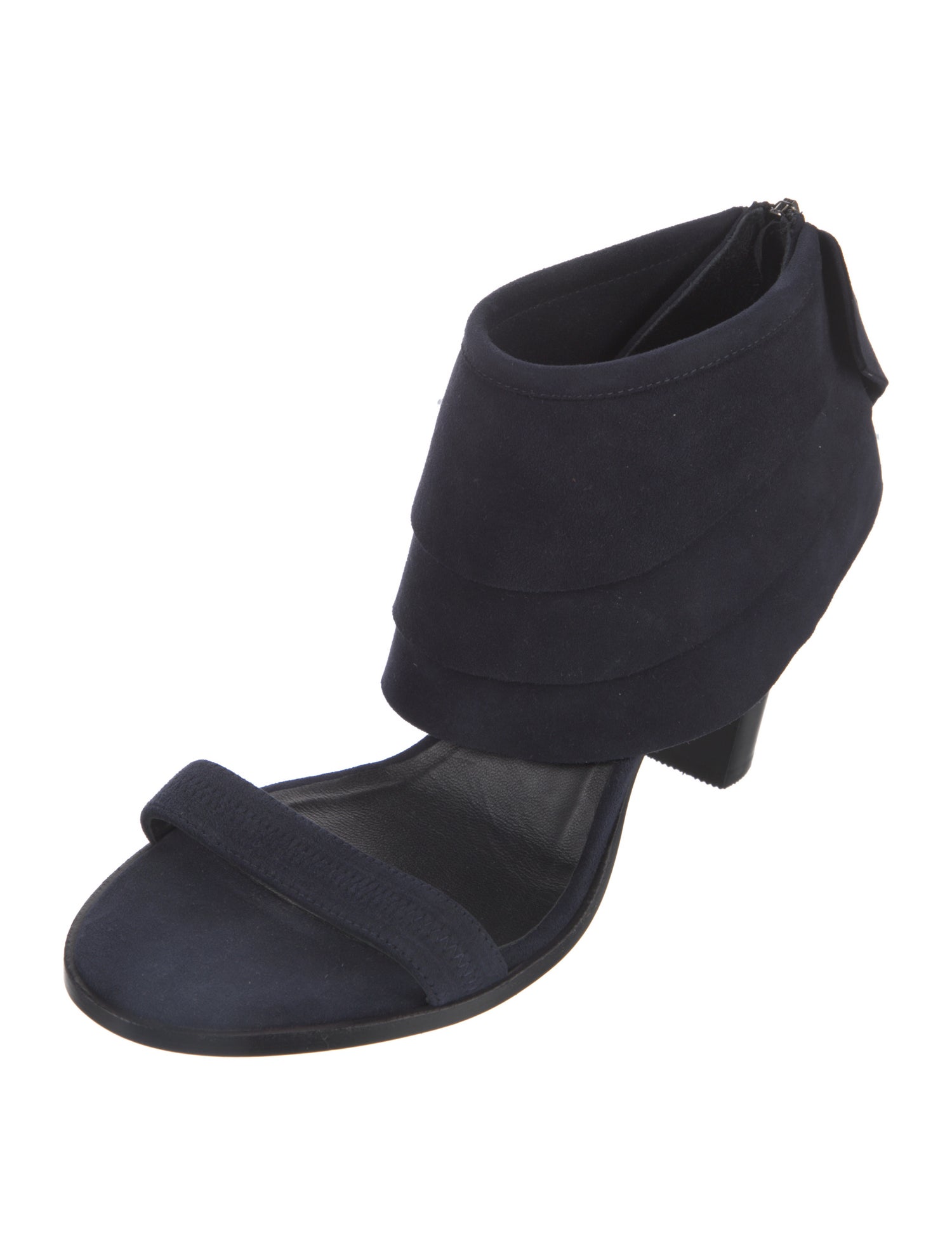 Zero + Maria Cornejo Suede Slingback Sandals