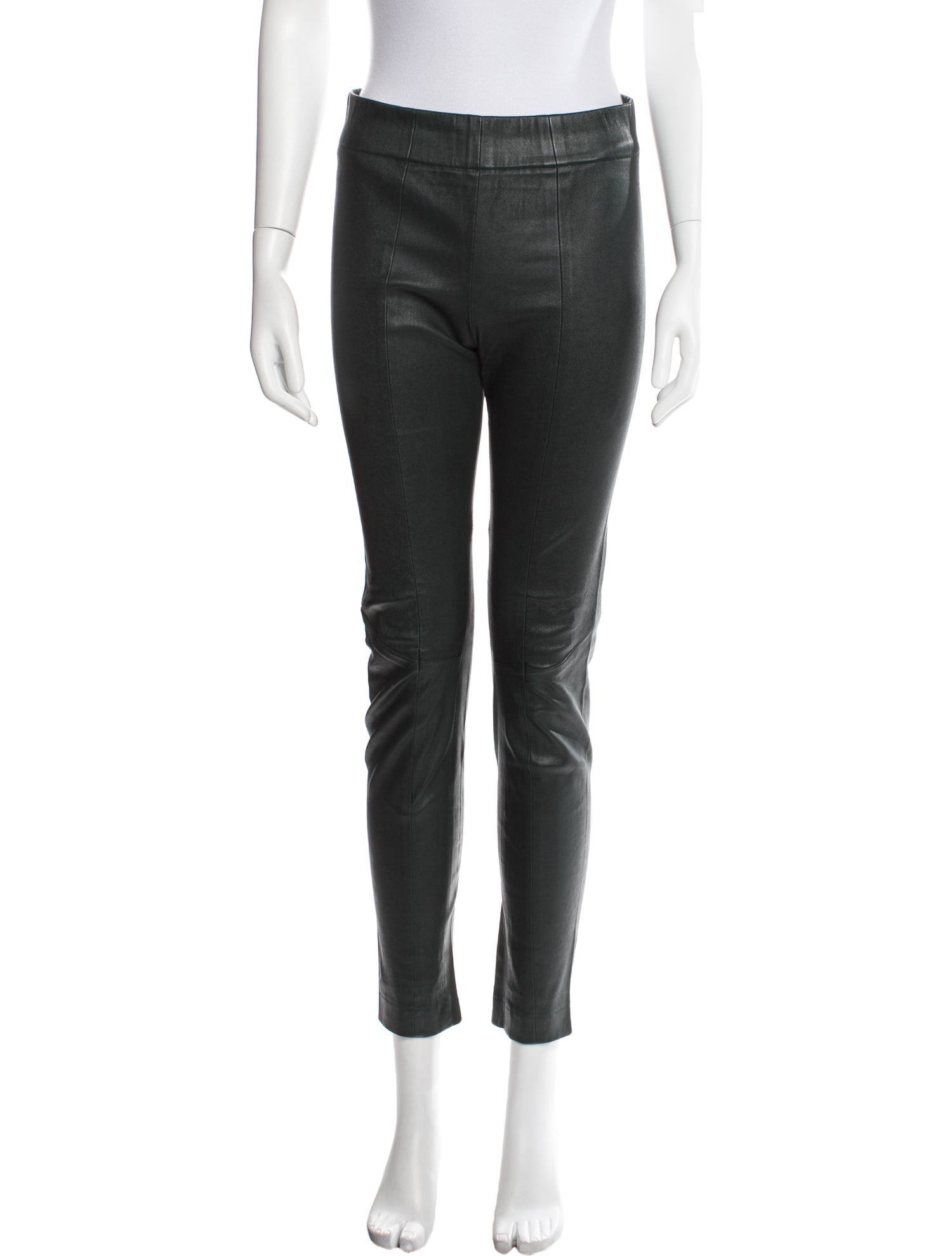 Zero + Maria Cornejo Lambskin Skinny Leg Pants
