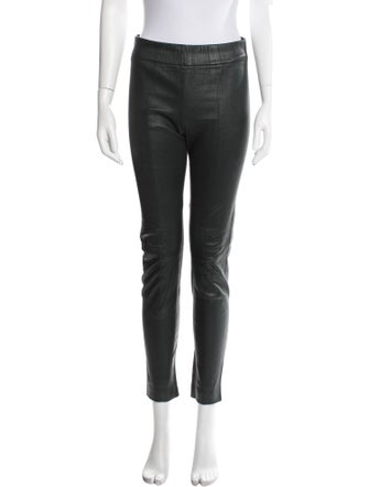 Zero + Maria Cornejo Lambskin Skinny Leg Pants