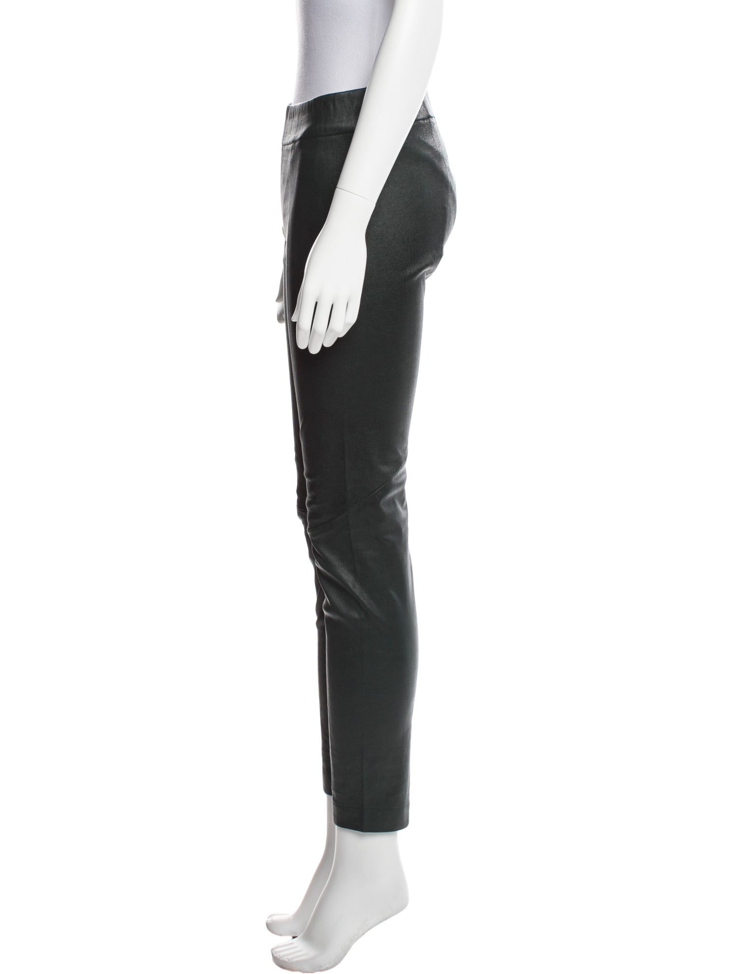 Zero + Maria Cornejo Lambskin Skinny Leg Pants