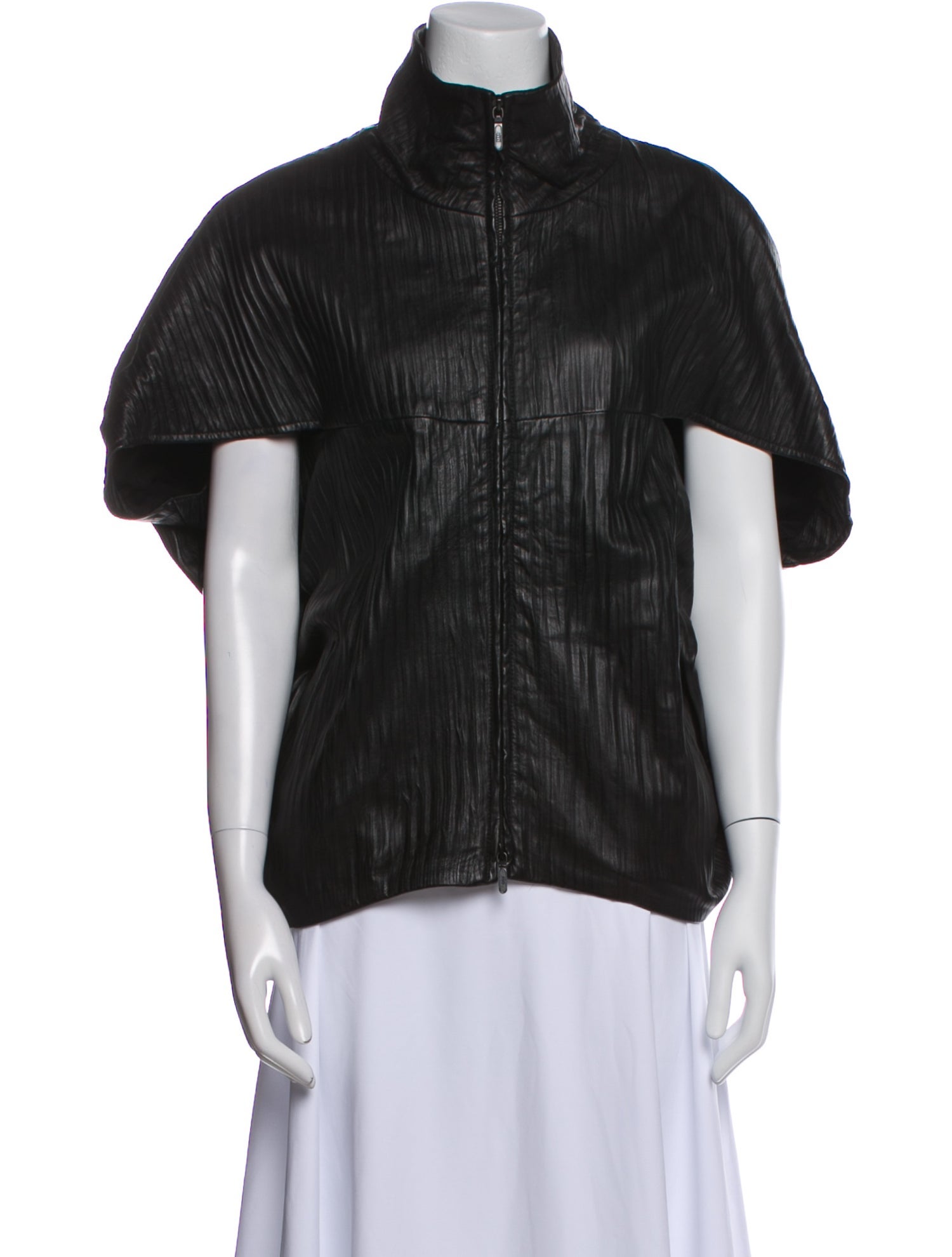 Zero + Maria Cornejo Lambskin Jacket