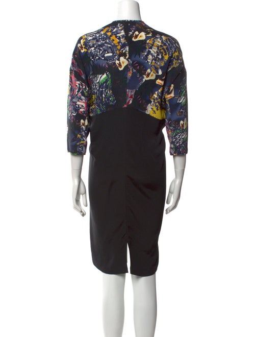 Zero + Maria Cornejo Silk Knee-Length Dress