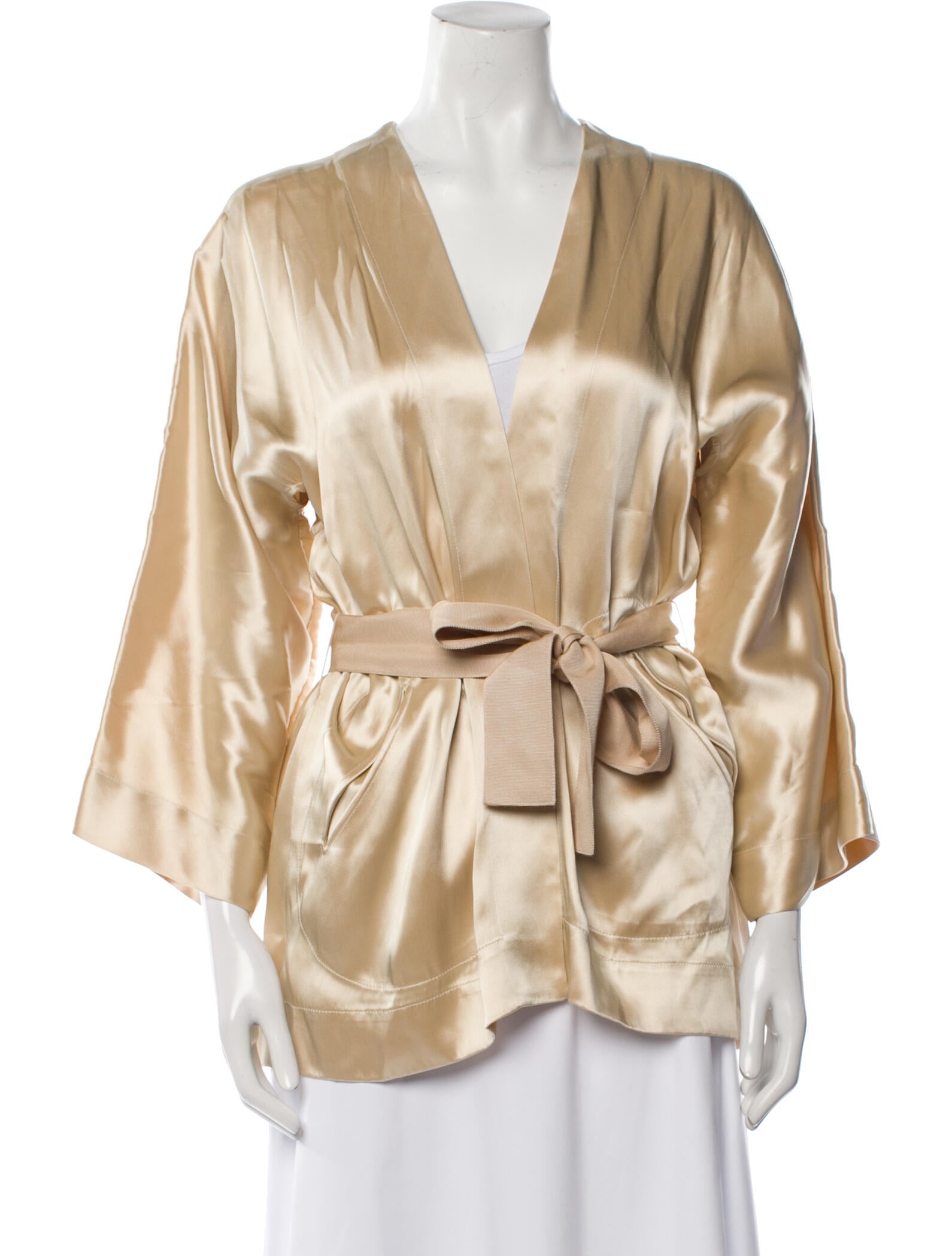 Zero + Maria Cornejo Oki Satin Jacket w/ Tags