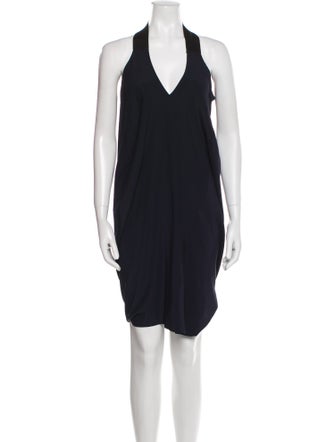 Zero + Maria Cornejo Silk Knee-Length Dress