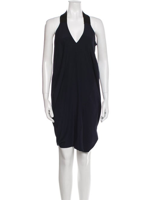 Zero + Maria Cornejo Silk Knee-Length Dress