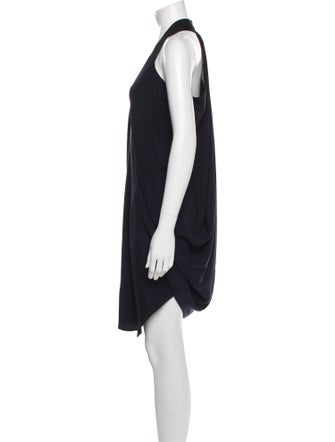 Zero + Maria Cornejo Silk Knee-Length Dress