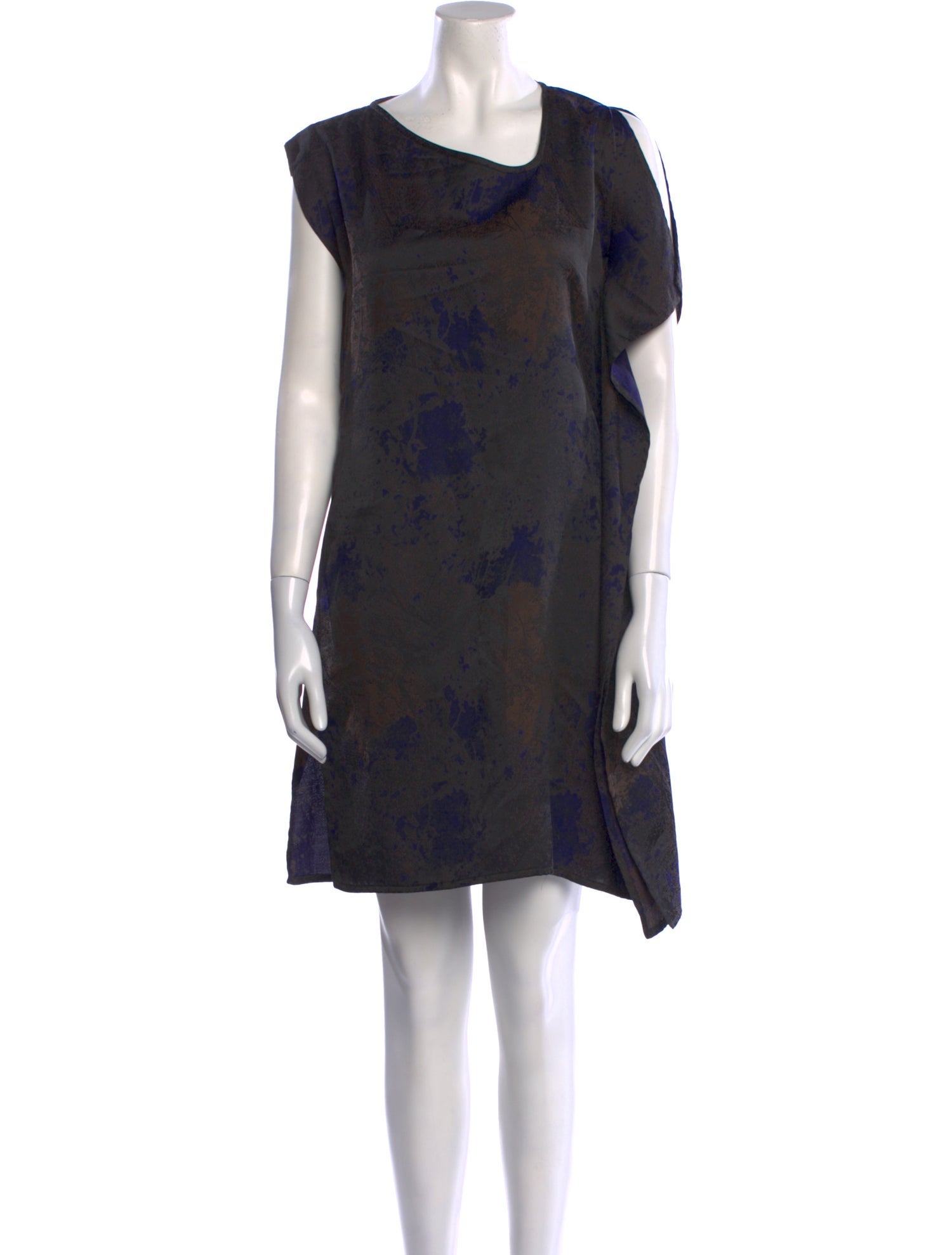 Zero + Maria Cornejo Printed Mini Dress