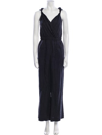 Zero + Maria Cornejo V-Neck Jumpsuit