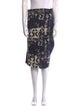 Zero + Maria Cornejo Floral Print Knee-Length Skirt