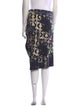 Zero + Maria Cornejo Floral Print Knee-Length Skirt