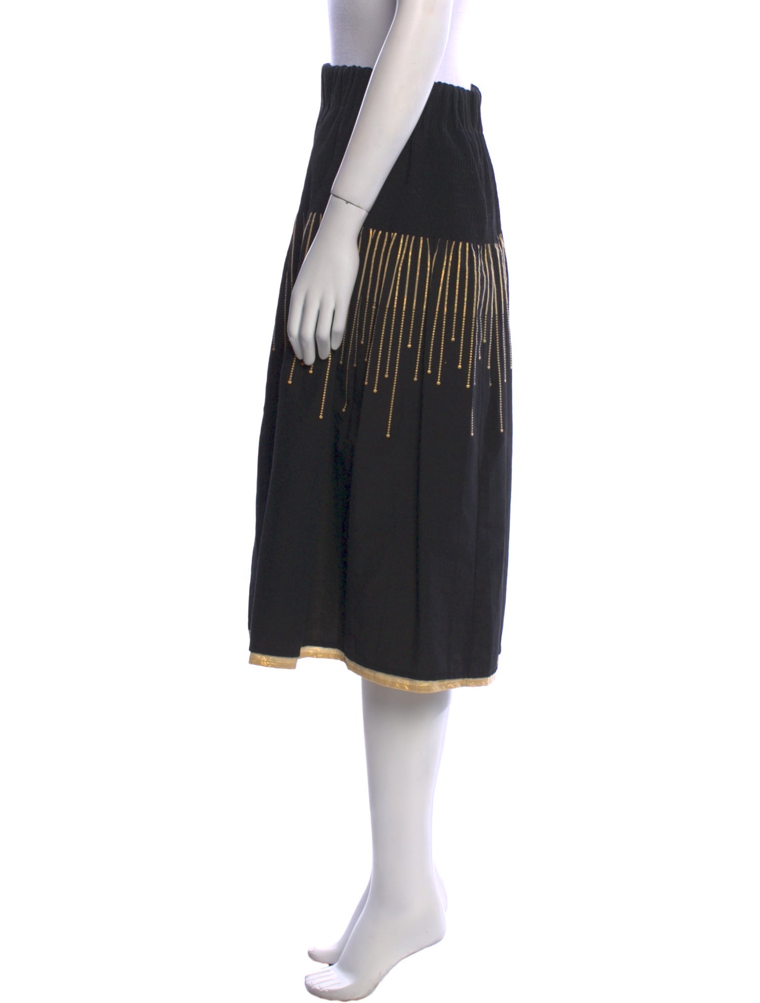 Zero + Maria Cornejo Printed Midi Length Skirt w/ Tags