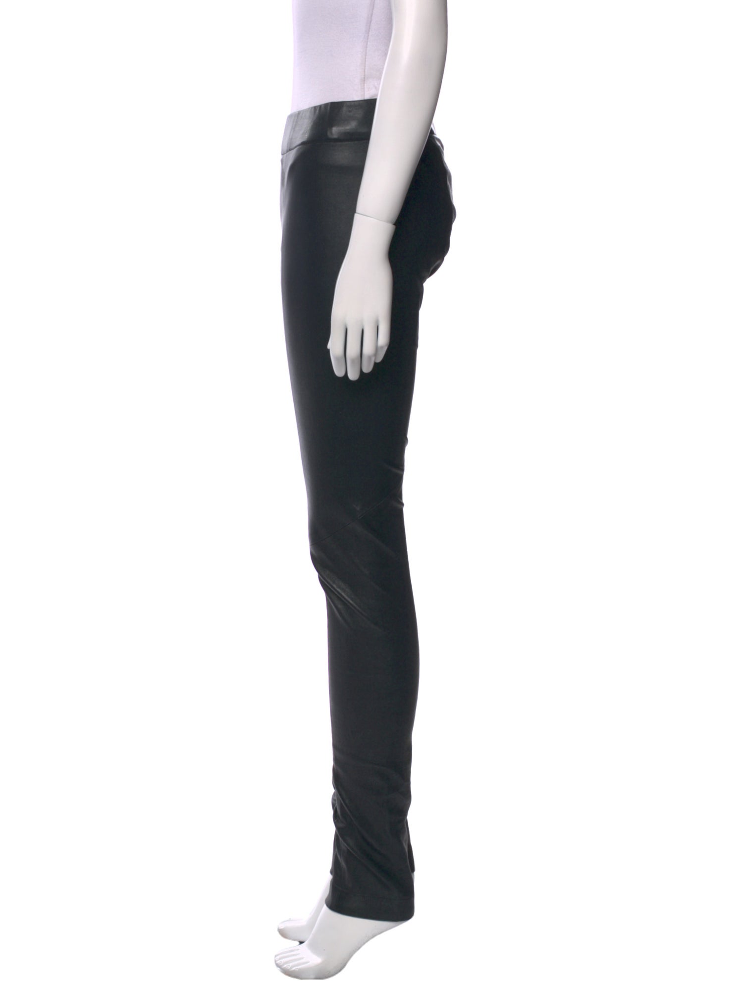 Zero + Maria Cornejo Lambskin Skinny Leg Pants