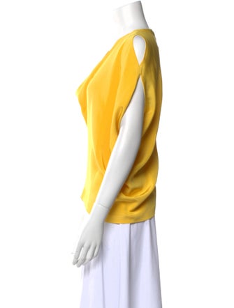 Zero + Maria Cornejo Silk V-Neck Blouse