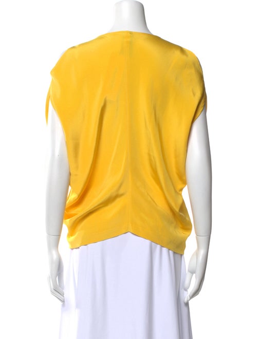 Zero + Maria Cornejo Silk V-Neck Blouse