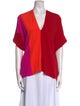 Zero + Maria Cornejo Silk V-Neck Blouse