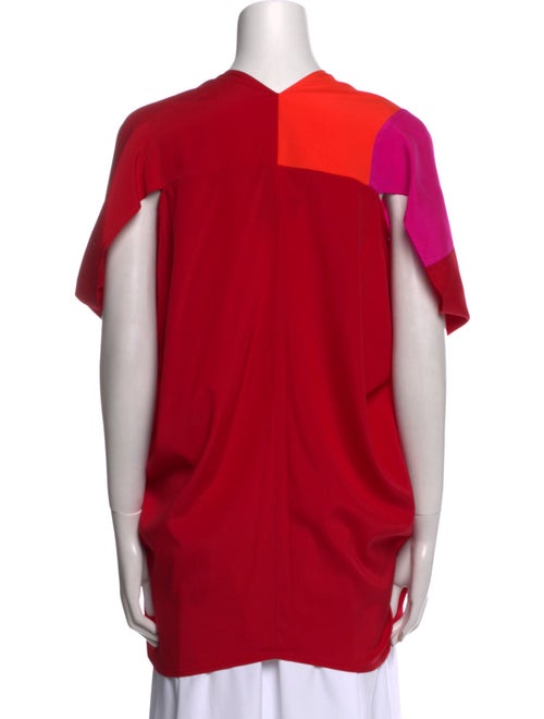 Zero + Maria Cornejo Silk V-Neck Blouse