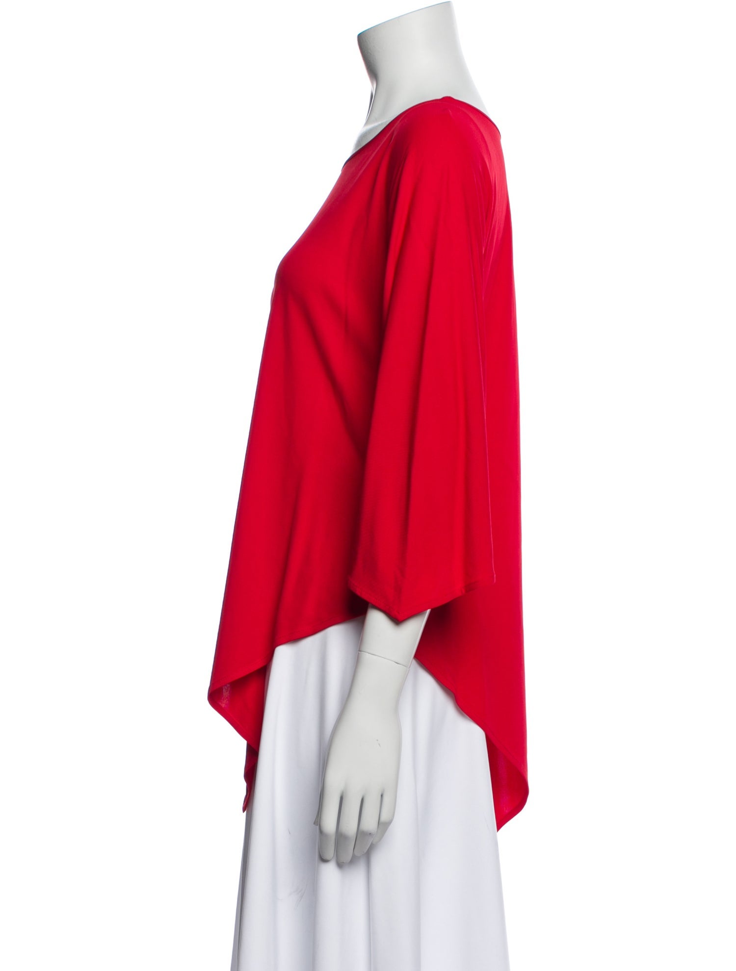 Zero + Maria Cornejo Bateau Neckline Three-Quarter Sleeve T-Shirt