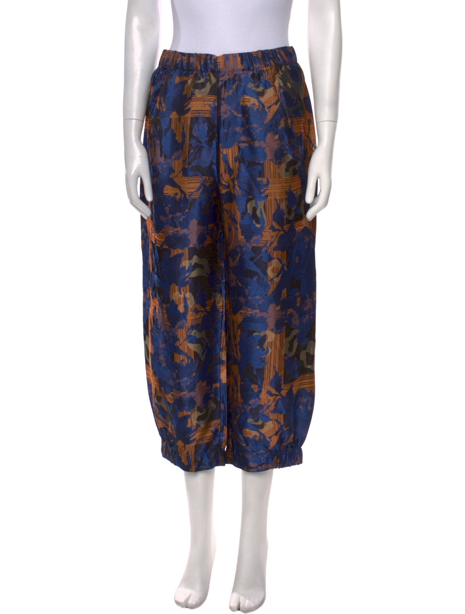 Zero + Maria Cornejo Printed Straight Leg Pants