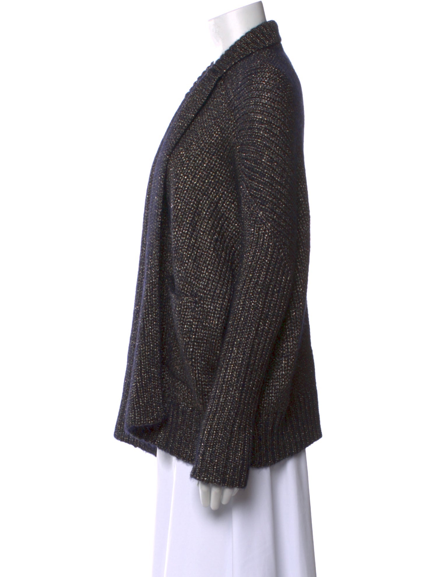 Zero + Maria Cornejo Kid Mohair Open Front Sweater