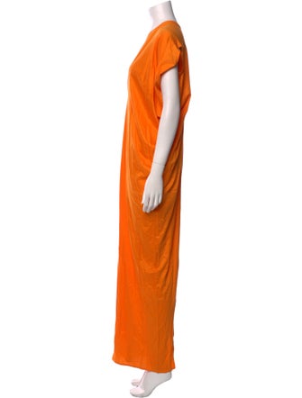 Zero + Maria Cornejo V-Neck Long Dress