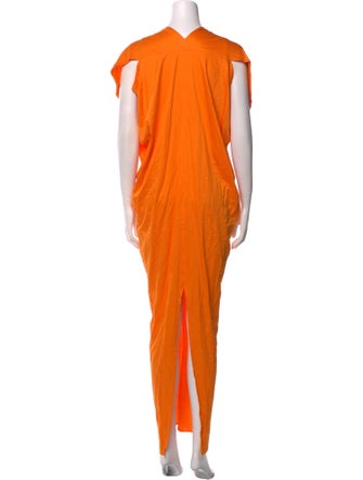 Zero + Maria Cornejo V-Neck Long Dress