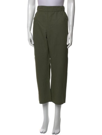 Zero + Maria Cornejo Striped Wide Leg Pants