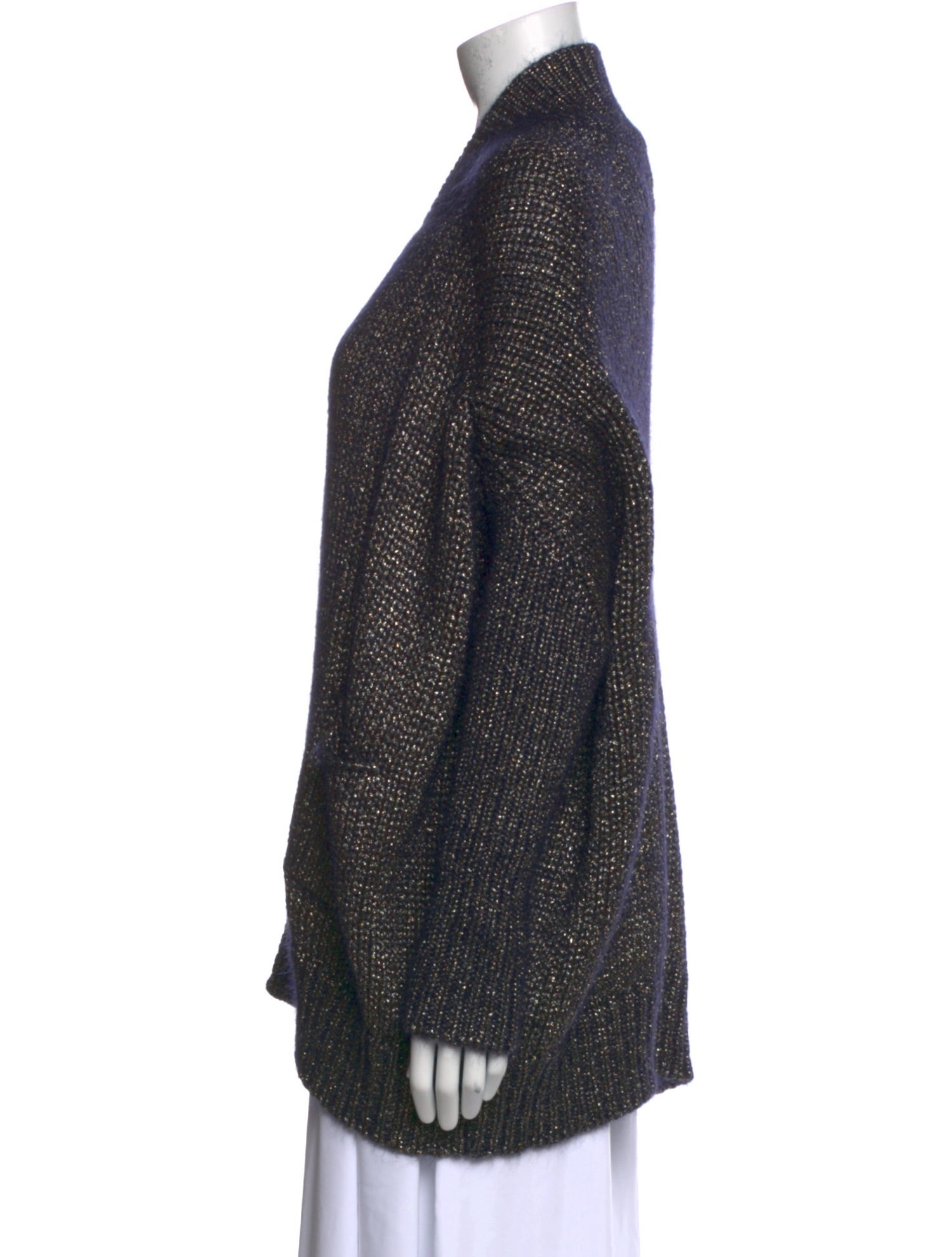 Zero + Maria Cornejo Kid Mohair Open Front Sweater