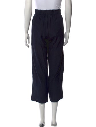 Zero + Maria Cornejo Silk Straight Leg Pants