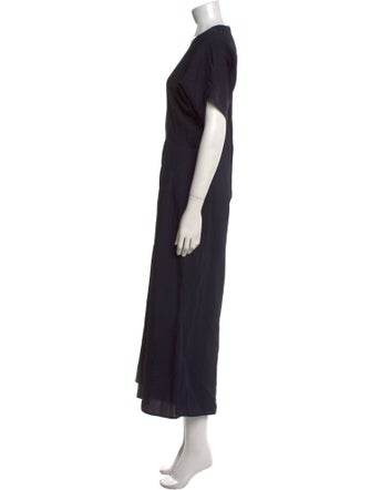 Zero + Maria Cornejo Silk V-Neck Jumpsuit