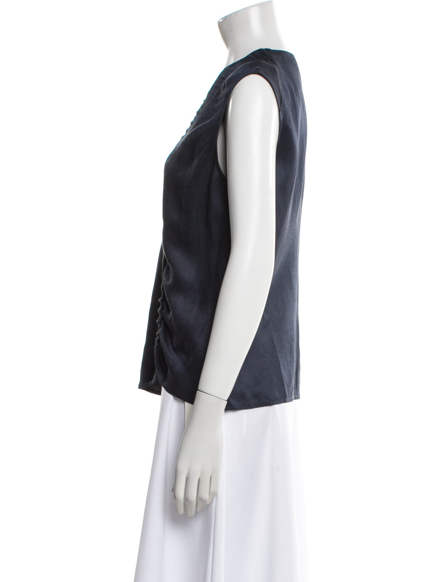 Zero + Maria Cornejo V-Neck Sleeveless Top