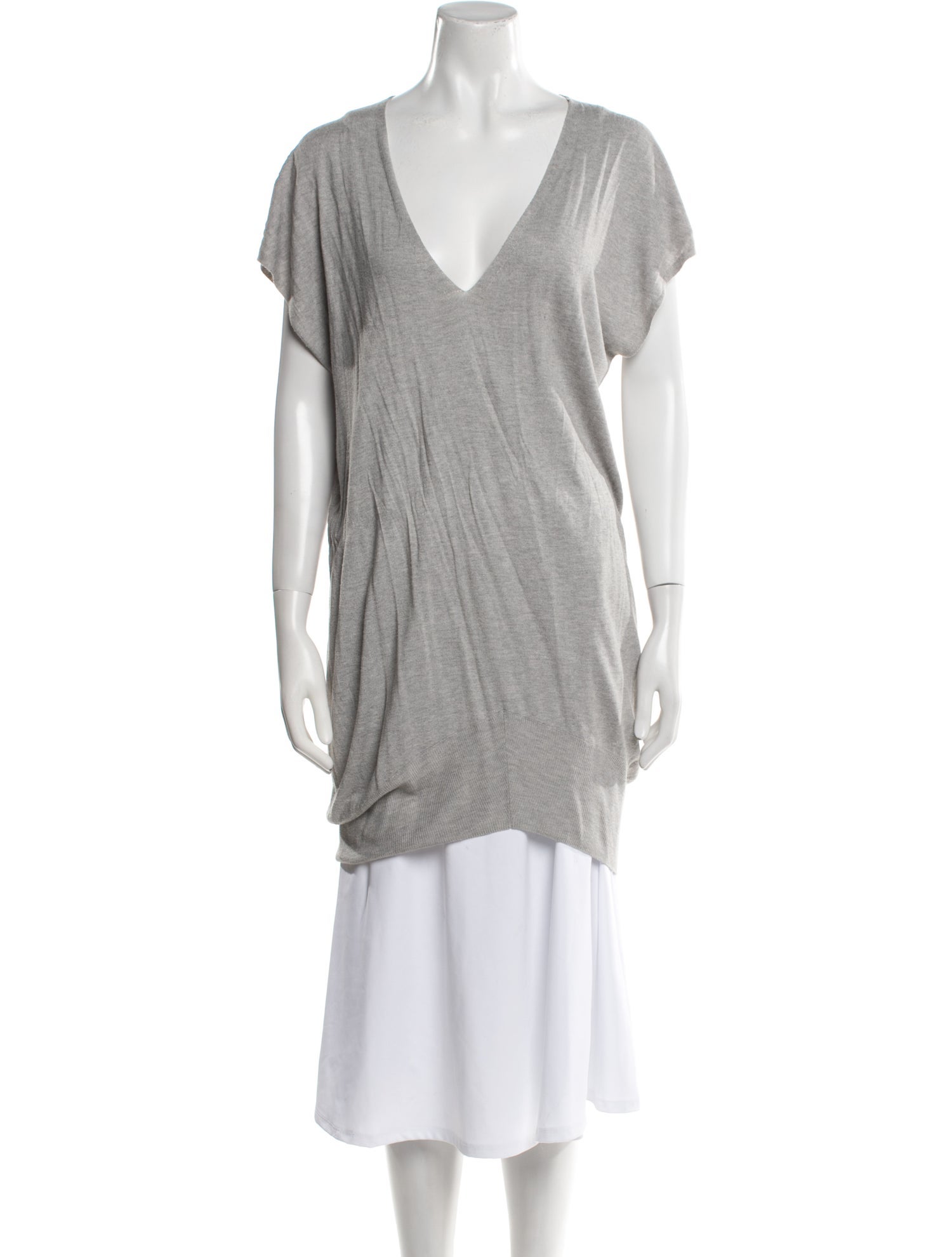 Zero + Maria Cornejo V-Neck Short Sleeve Tunic